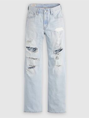 Levi's Light Blue Loose Boot Jeans
